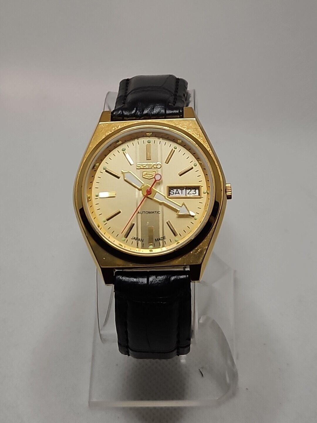 Seiko 5 • Automatic • Vintage • Japan 6039A • 17J Movement