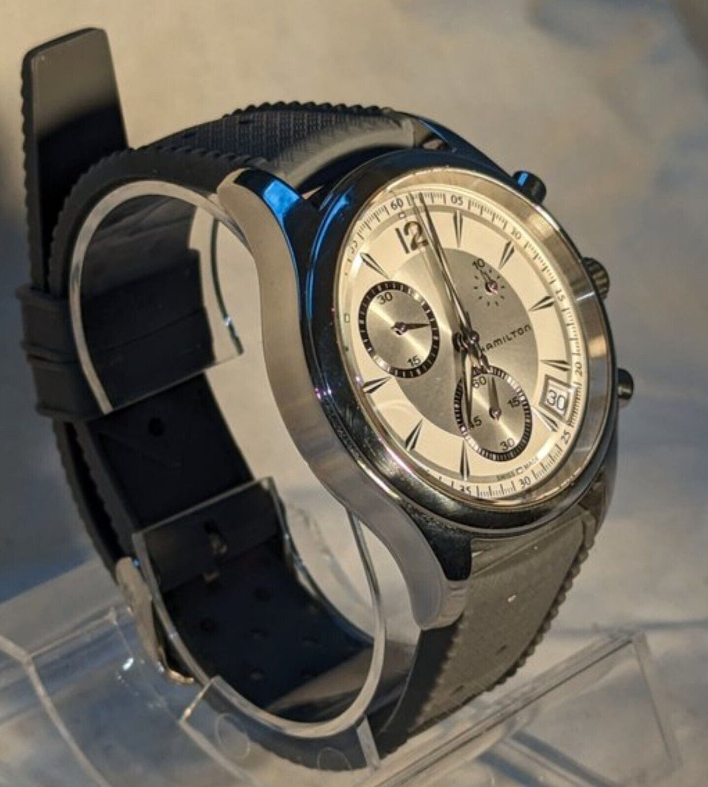 Hamilton Jazzmaster • Men's •  Chronograph Watch • Ref H895120 • 39mm 