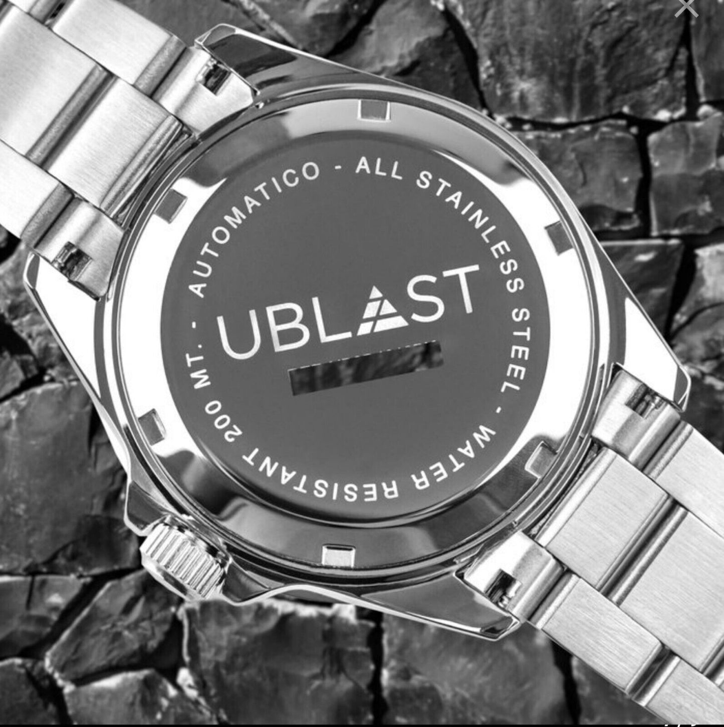 Ublast • 40mm • "Pepsi" Diver •  20ATM • UB2D4012BBR • SEIKO NH35 Automatic 24j