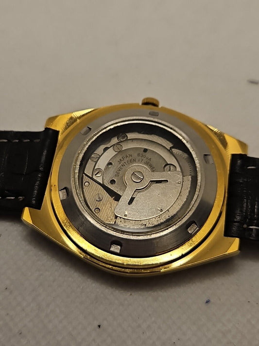Seiko 5 • Automatic • Vintage • Japan 6039A • 17J Movement