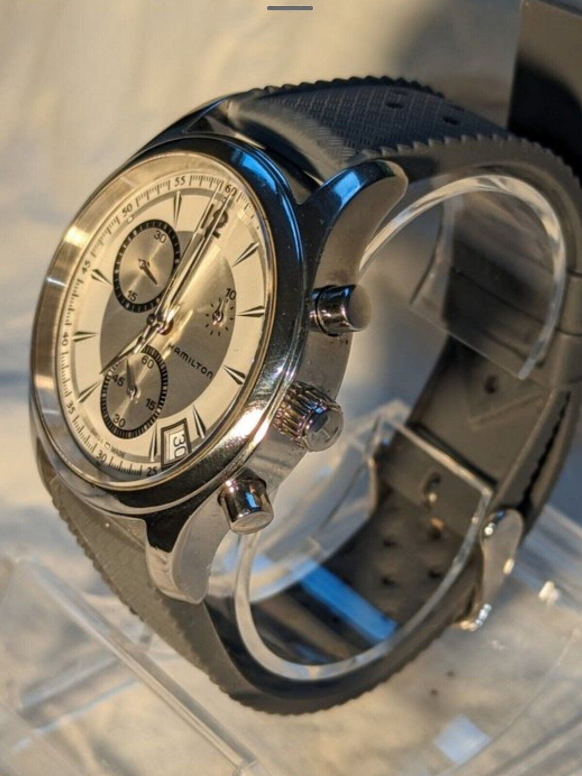 Hamilton Jazzmaster • Men's •  Chronograph Watch • Ref H895120 • 39mm 