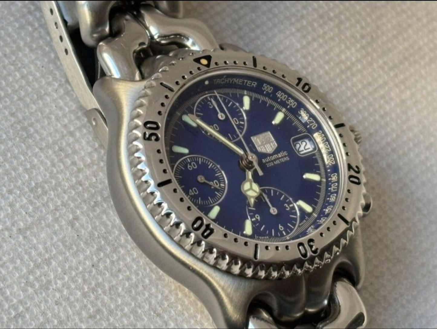 Vintage TAG HEUER Link SEL • Auto • Chrono • Date • CG2111-RO • PreOrder 2/17/25