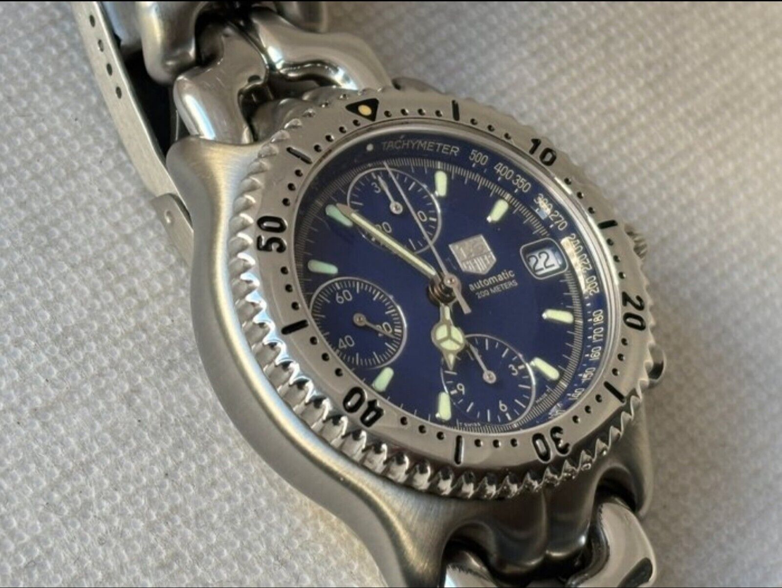 Vintage TAG HEUER Link SEL • Auto • Chrono • Date • CG2111-RO • PreOrder 2/17/25