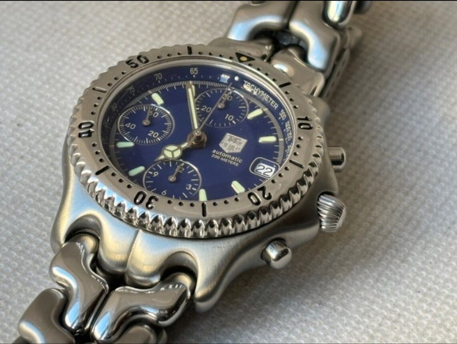 Vintage TAG HEUER Link SEL • Auto • Chrono • Date • CG2111-RO • PreOrder 2/17/25