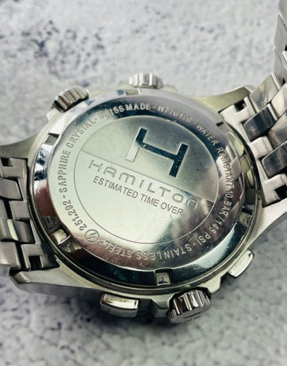 Hamilton Aviation ETO Watch • 43mm • H776120 • 52mm Lug Lug • Quartz • Sapphire 