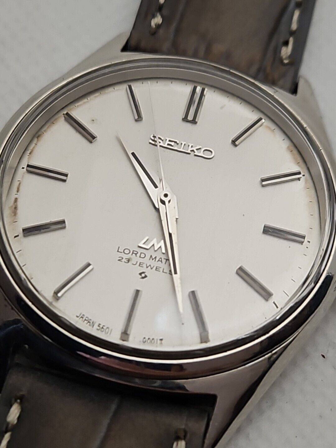 Seiko • LM • LORD MATIC • 23 JEWELS • 5601-9000 • Vintage 1970