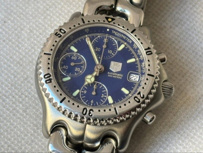Vintage TAG HEUER Link SEL • Auto • Chrono • Date • CG2111-RO • PreOrder 2/17/25