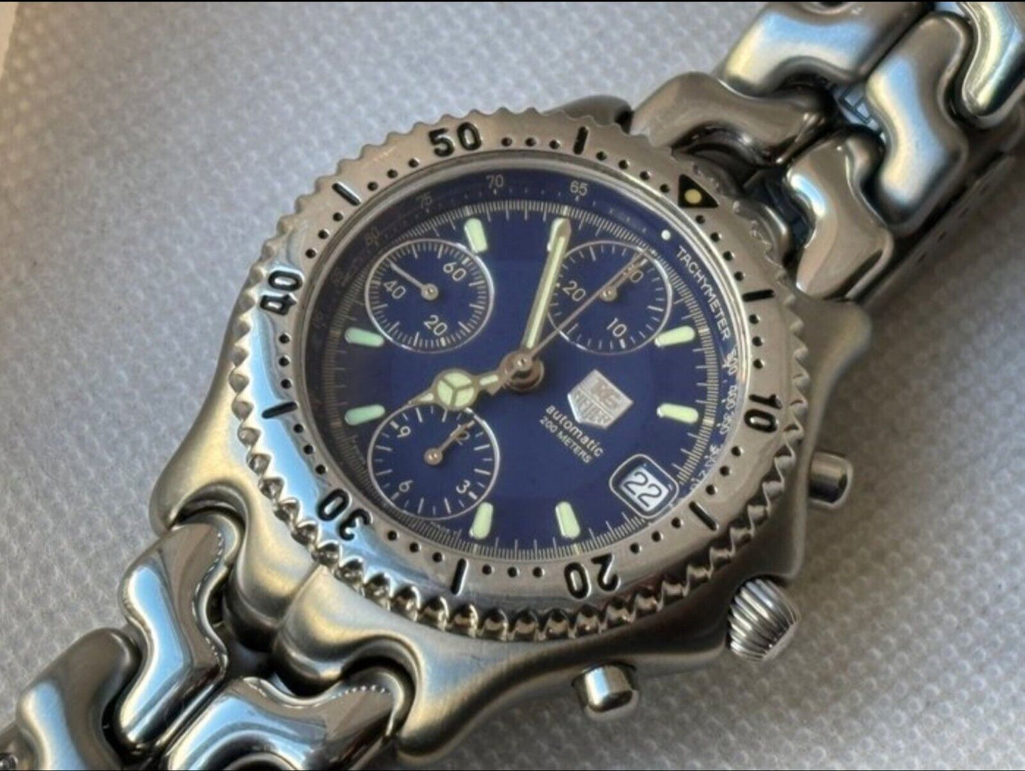 Vintage TAG HEUER Link SEL • Auto • Chrono • Date • CG2111-RO • PreOrder 2/17/25