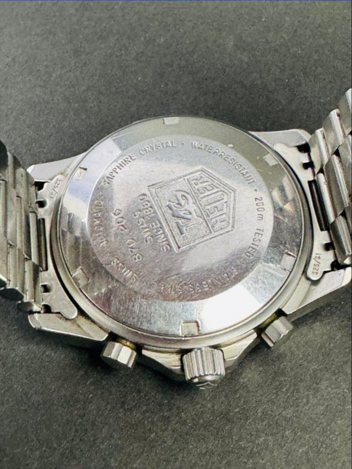 TAG HEUER • 870.206 • Men's Automatic Chrono Watch • In Service  PreOrder 2/7/25