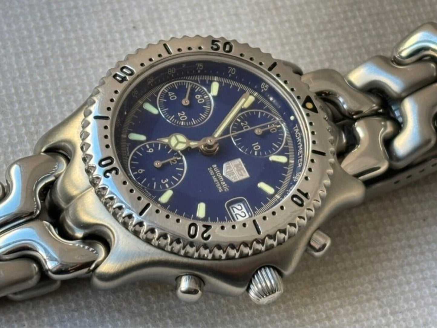 Vintage TAG HEUER Link SEL • Auto • Chrono • Date • CG2111-RO • PreOrder 2/17/25