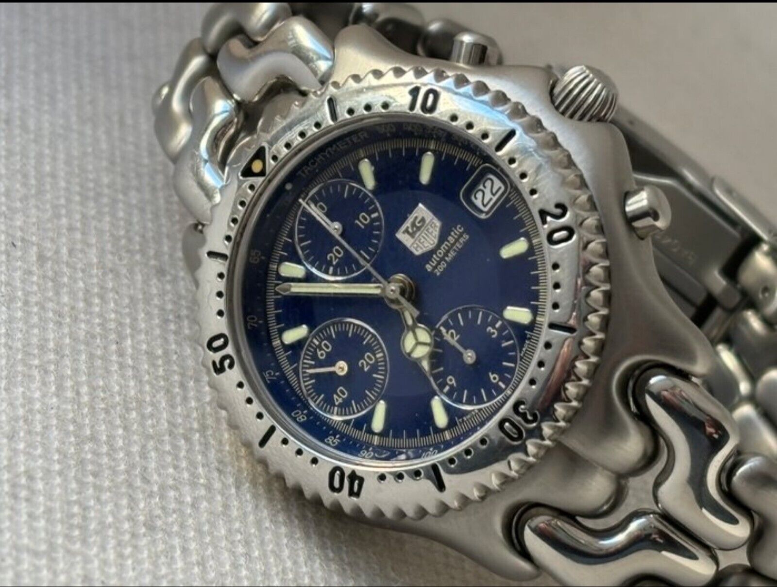 Vintage TAG HEUER Link SEL • Auto • Chrono • Date • CG2111-RO • PreOrder 2/17/25