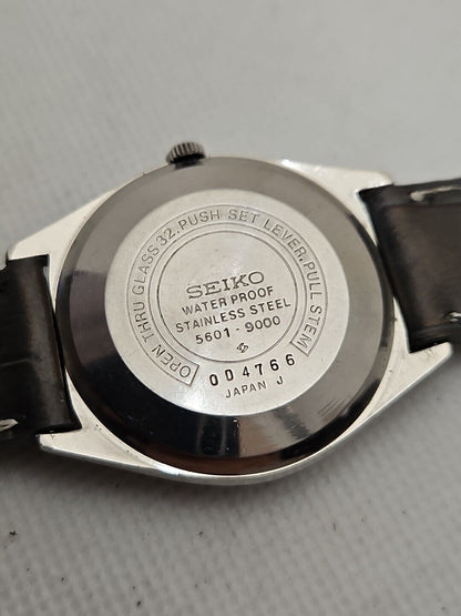 Seiko • LM • LORD MATIC • 23 JEWELS • 5601-9000 • Vintage 1970