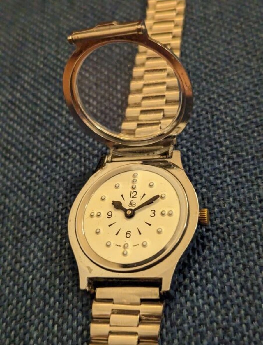 Vintage 80&#39;s AFB Braille Watch ETA2801-2