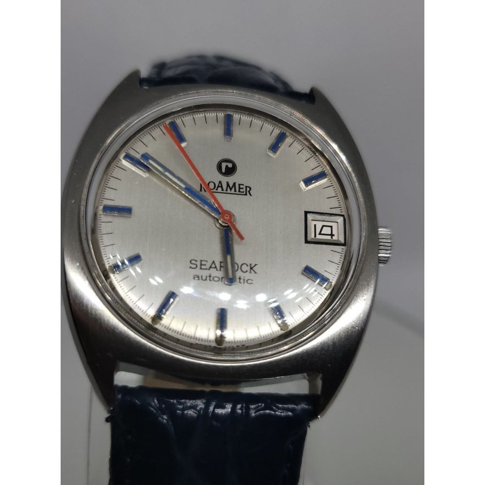 Vintage 60s Roamer Searock Automatic Original Crown, Dial, Hands, Case