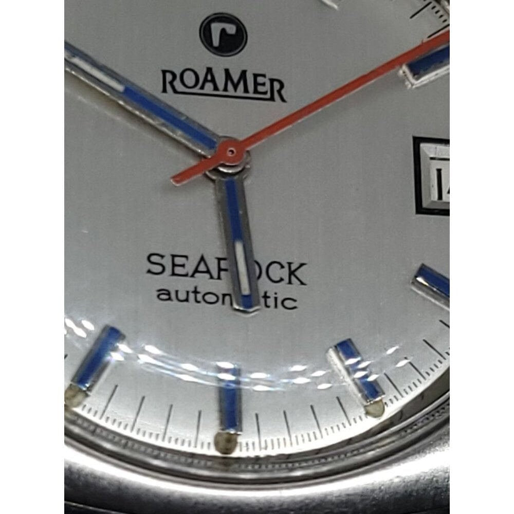 Vintage 60s Roamer Searock Automatic Original Crown, Dial, Hands, Case