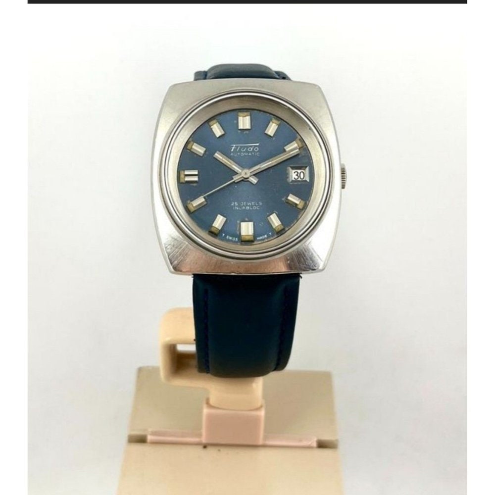 Vintage 70's Fludo Day/Date Automatic cal ETA 2784