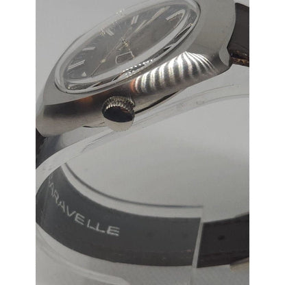 70's Vintage Caravelle Bulova w Day Date & Second Hand ref 687 01 04.6