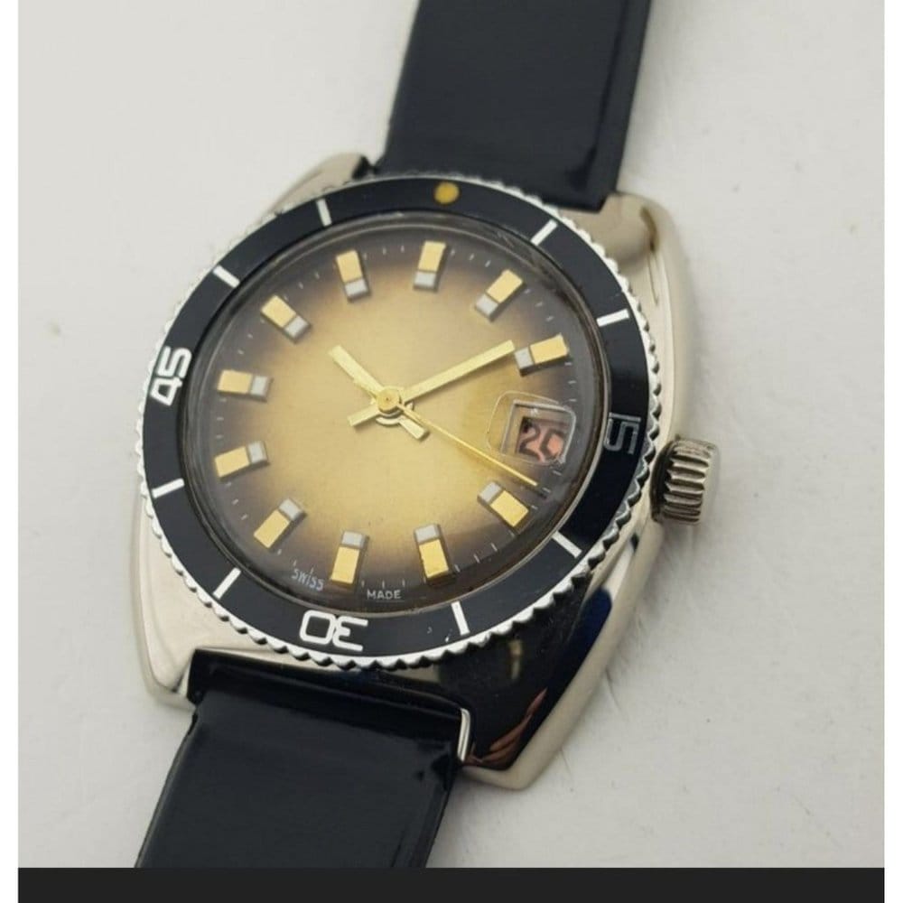 Vintage 70's Agon Astrolon 43mm Chromatic Swiss Ref 12683ovemt EB8810