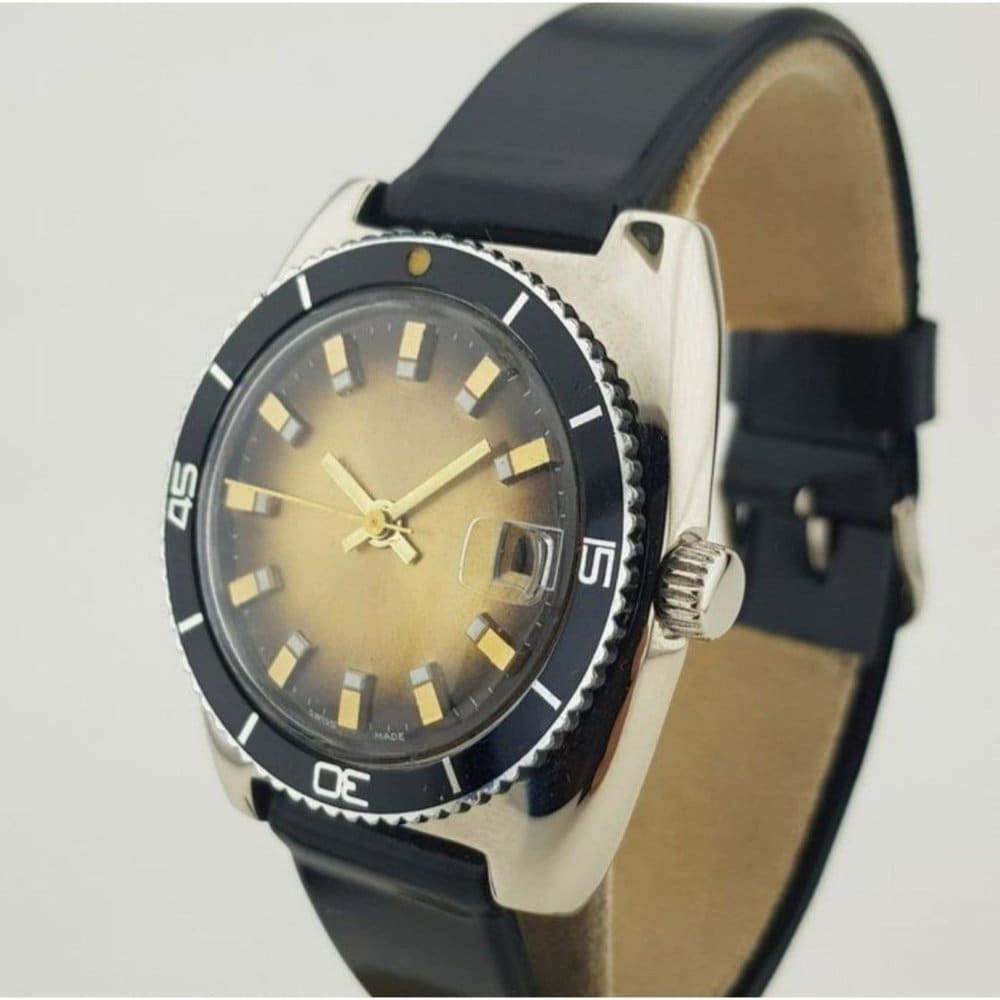 Vintage 70's Agon Astrolon 43mm Chromatic Swiss Ref 12683ovemt EB8810