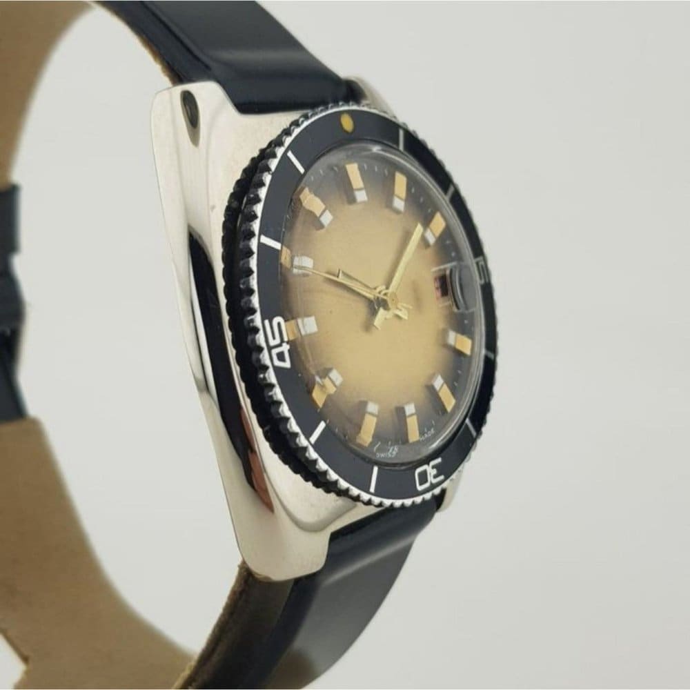 Vintage 70's Agon Astrolon 43mm Chromatic Swiss Ref 12683ovemt EB8810