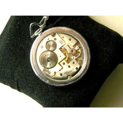 Very Rare 1920&#39;s Antique Phigied Extra Pocket Watch w Chain