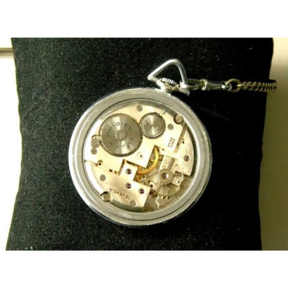 Very Rare 1920&#39;s Antique Phigied Extra Pocket Watch w Chain