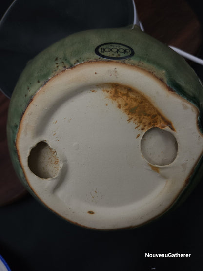 Vintage Abbott China Three Frogs Family Bowl