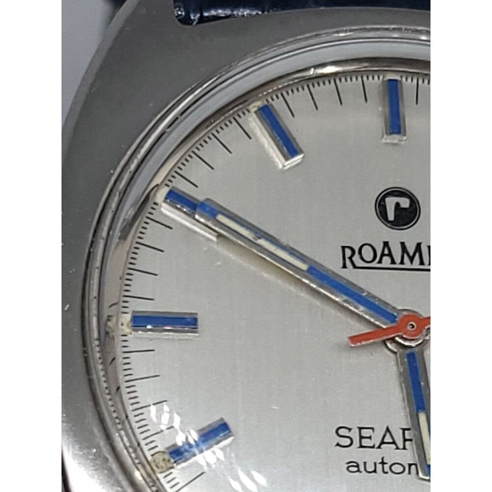 Vintage 60s Roamer Searock Automatic Original Crown, Dial, Hands, Case