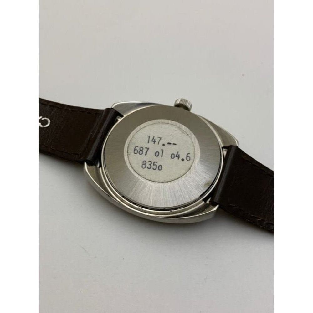 70's Vintage Caravelle Bulova w Day Date & Second Hand ref 687 01 04.6