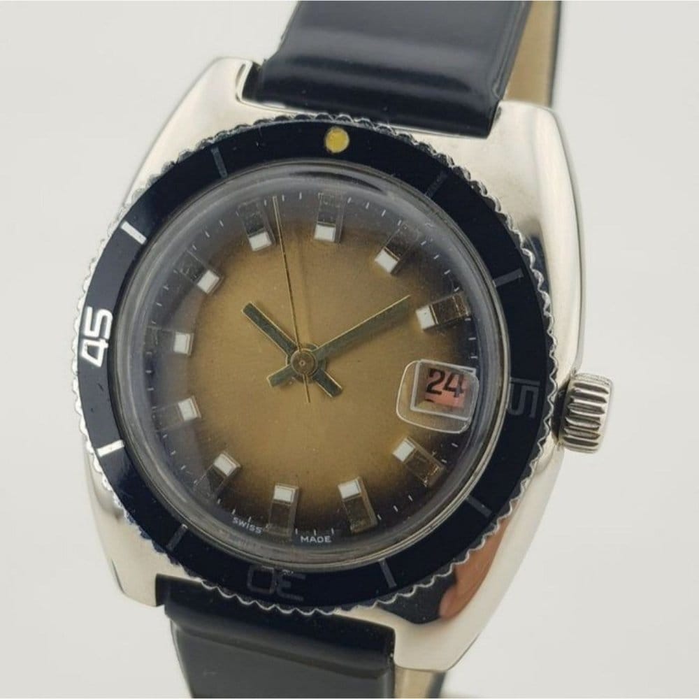 Vintage 70's Agon Astrolon 43mm Chromatic Swiss Ref 12683ovemt EB8810