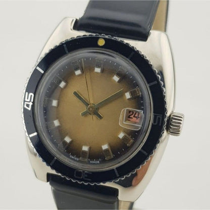 Vintage 70's Agon Astrolon 43mm Chromatic Swiss Ref 12683ovemt EB8810