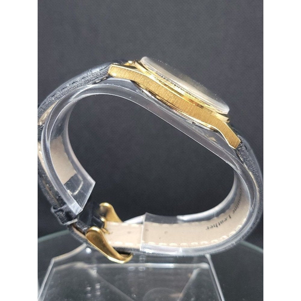 Vintage Atlantic Mens Mechanical New Band Diameter w/o Crown 35mm