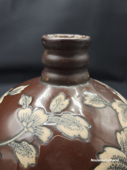 Antique Royal Temple Vase Ceramic Hand Painted