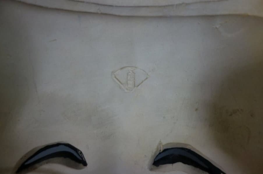 Vintage Japanese Noh Mask Pottery