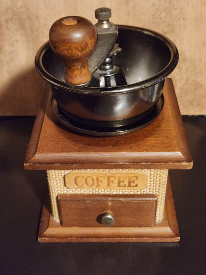 Vintage Coffee Grinder Hand Crafted Serviced & Cleaned