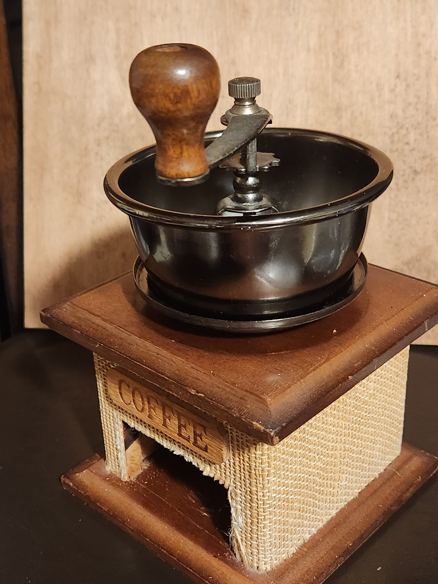 Vintage Coffee Grinder Hand Crafted Serviced & Cleaned