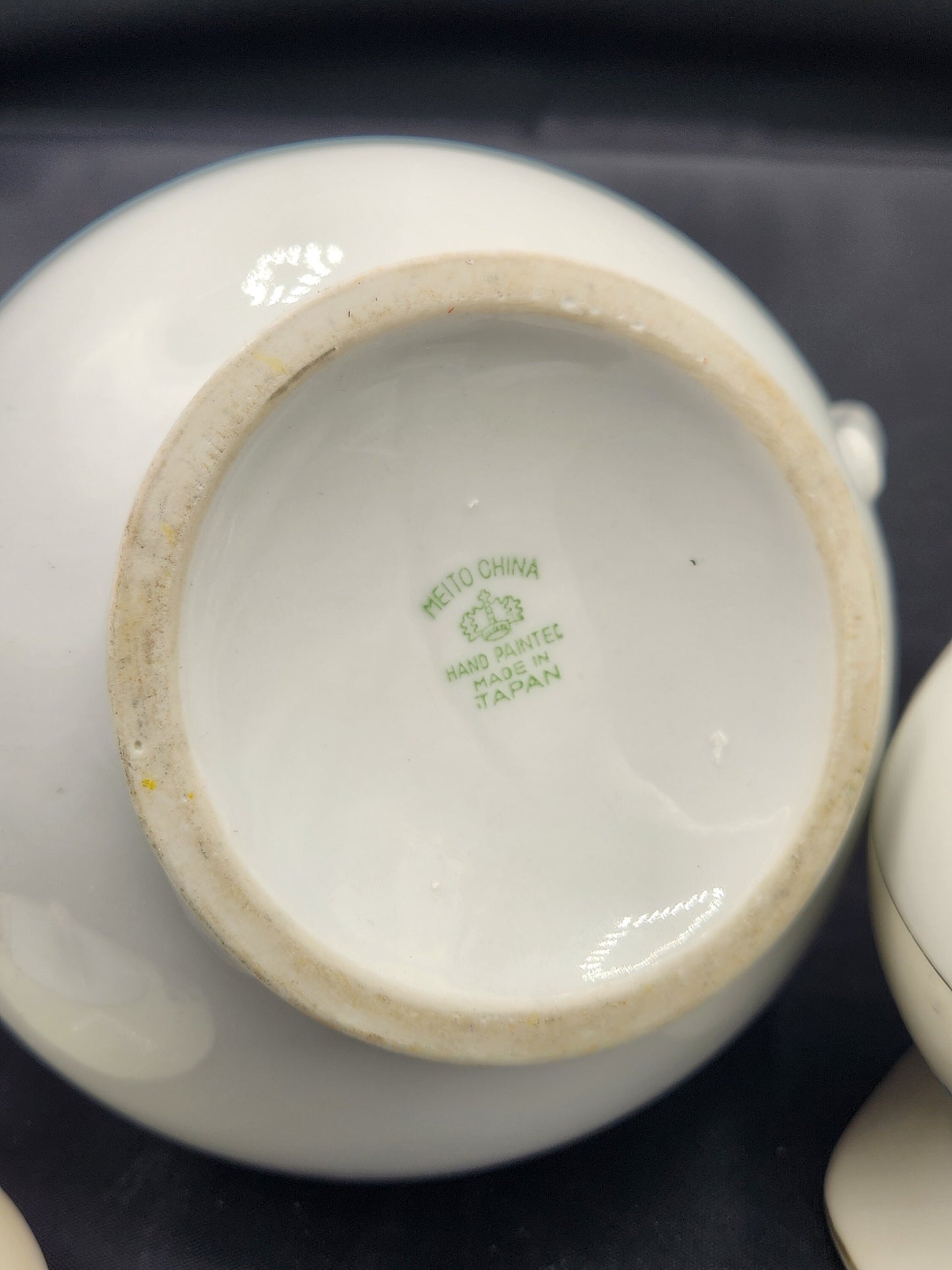 Vintage 50's Japanese Meito Hand Painted Porcelain Tea Service