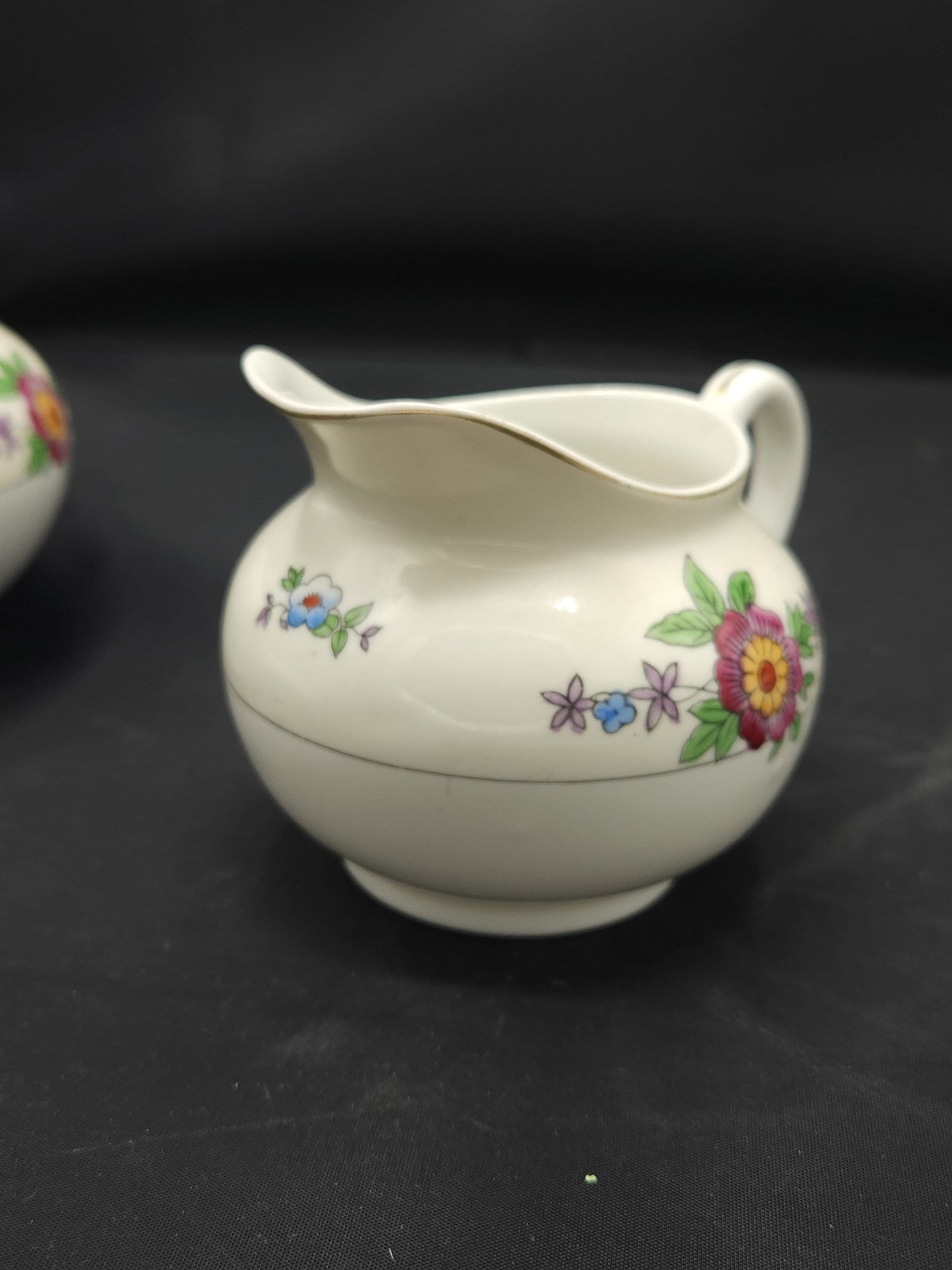 Vintage 50's Japanese Meito Hand Painted Porcelain Tea Service