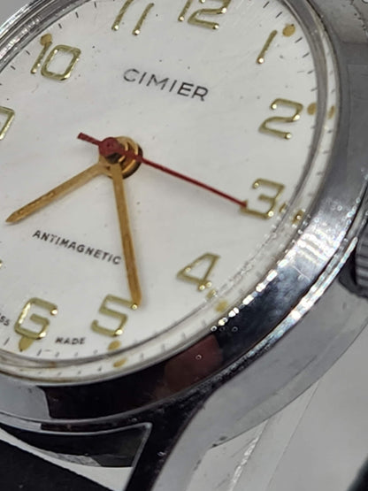 Rare Vintage 60's Cimier Antimagnetic Hand Wind made in Bubendorf, Switzerland
