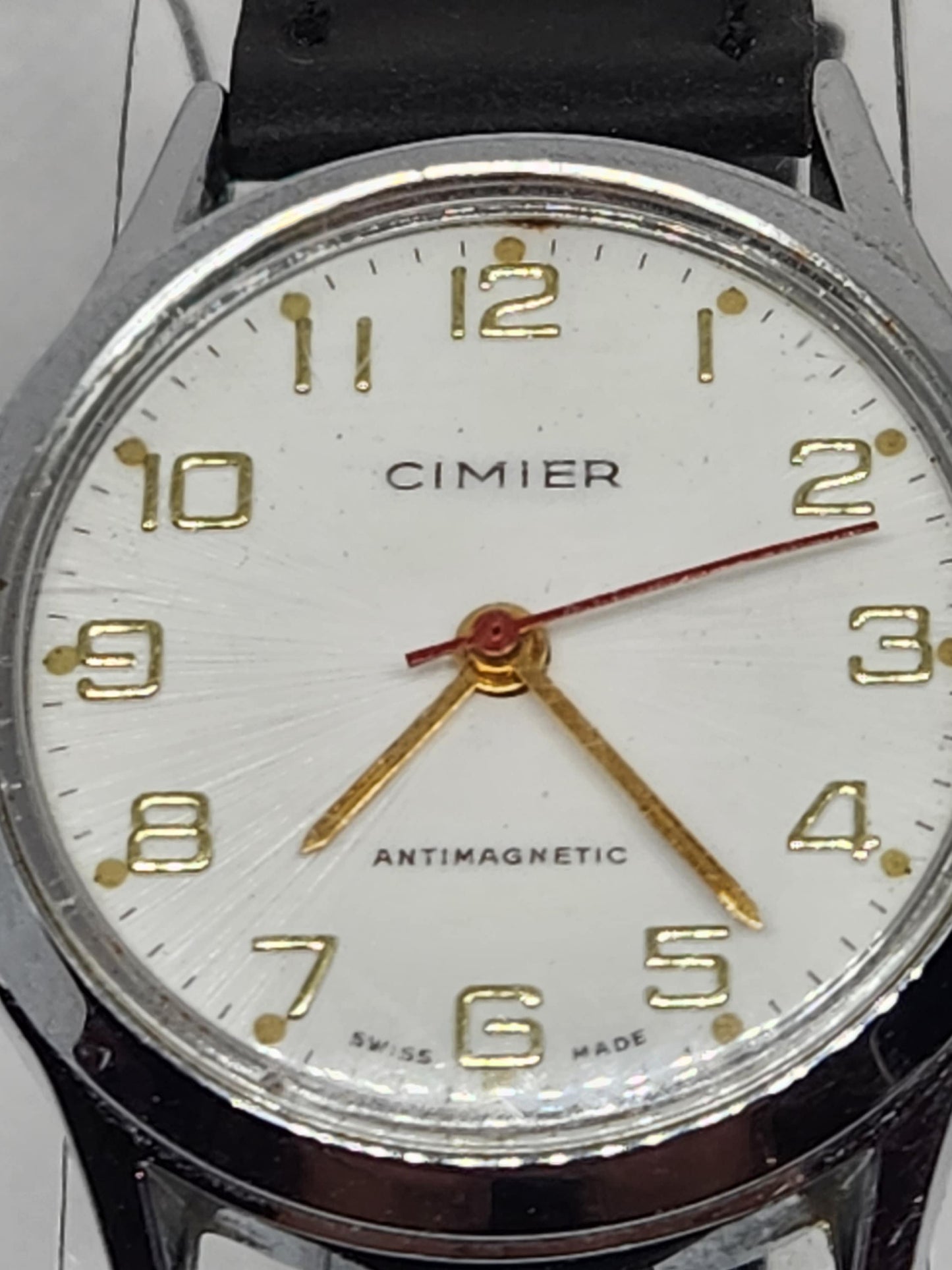Rare Vintage 60's Cimier Antimagnetic Hand Wind made in Bubendorf, Switzerland