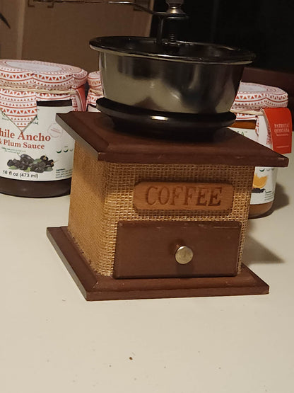 Vintage Coffee Grinder Hand Crafted Serviced & Cleaned