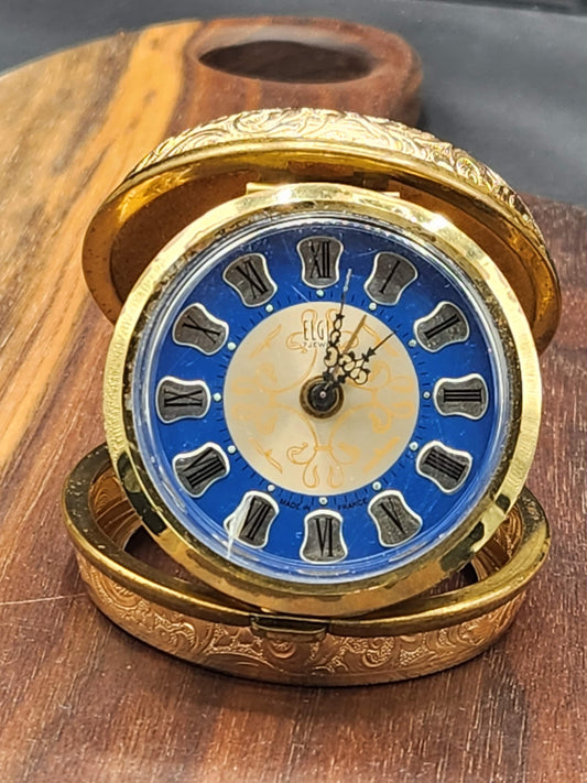 Elgin Bradley Time Division Vintage Travel Alarm Clock