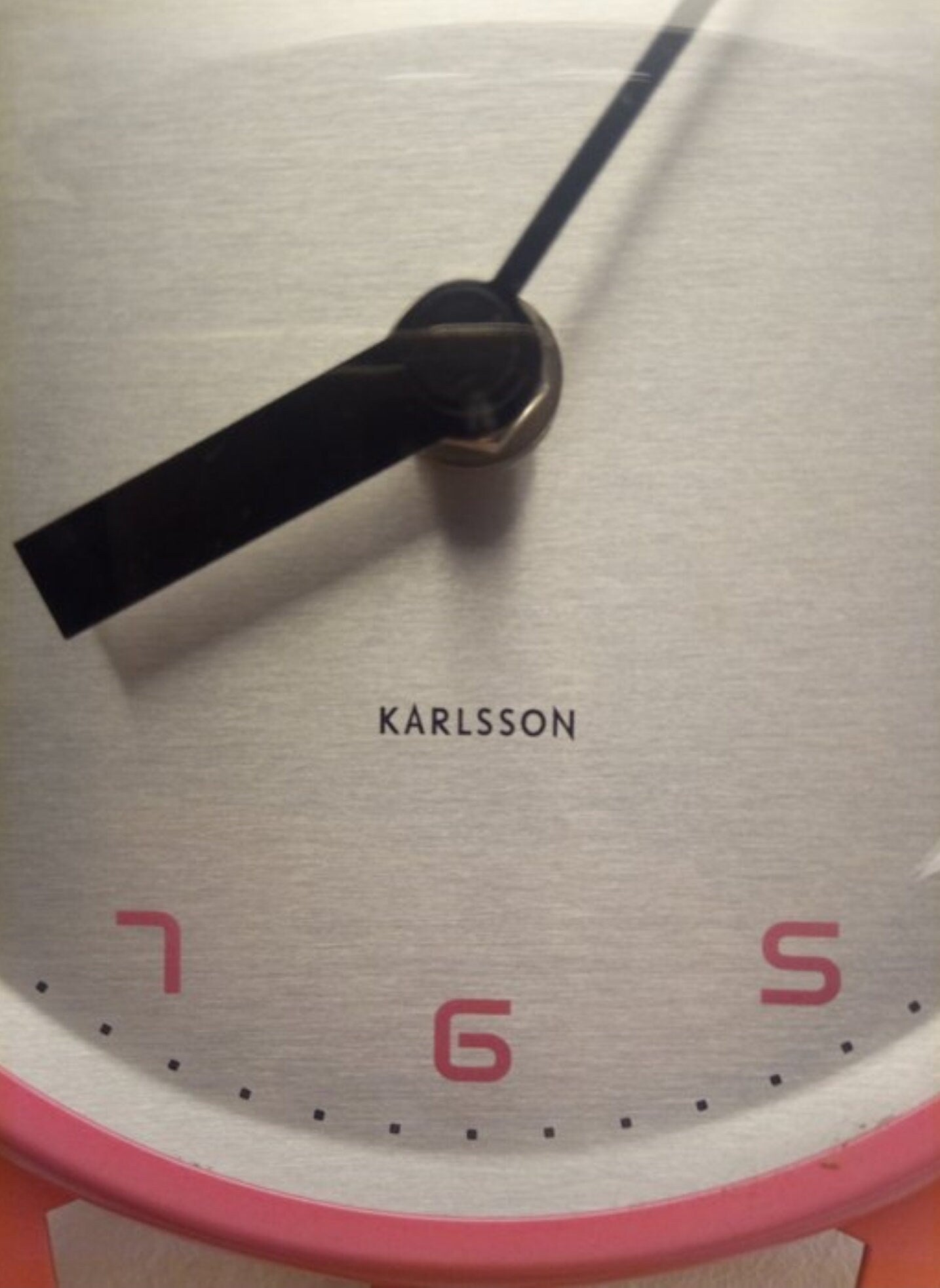 Vintage Karlsson Rose Wandklok