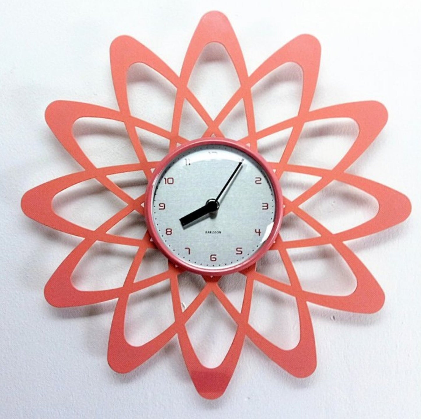 Vintage Karlsson Rose Wandklok