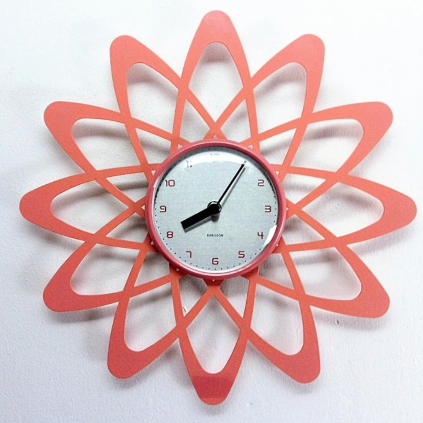 Vintage Karlsson Rose Wandklok