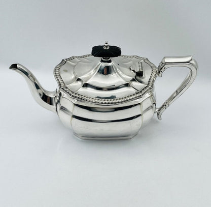 Silver Plated Victorian Tea Set est. 1900 Sheffield England by Walker & Hall T. Land Son