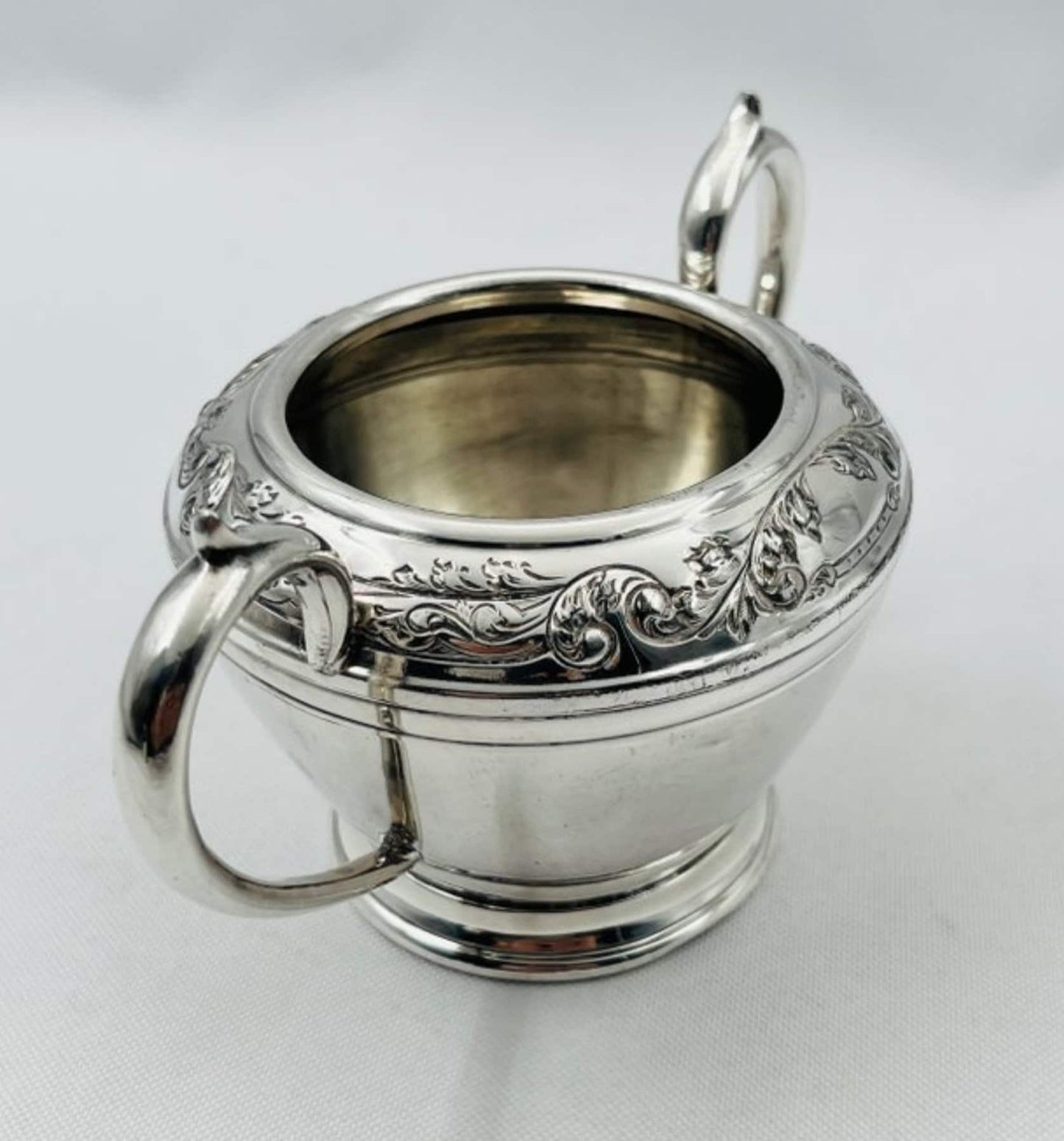 Silver Plated Victorian Tea Set est. 1900 Sheffield England by Walker & Hall T. Land Son