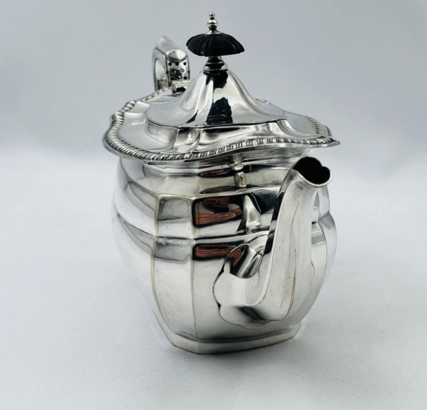 Silver Plated Victorian Tea Set est. 1900 Sheffield England by Walker & Hall T. Land Son