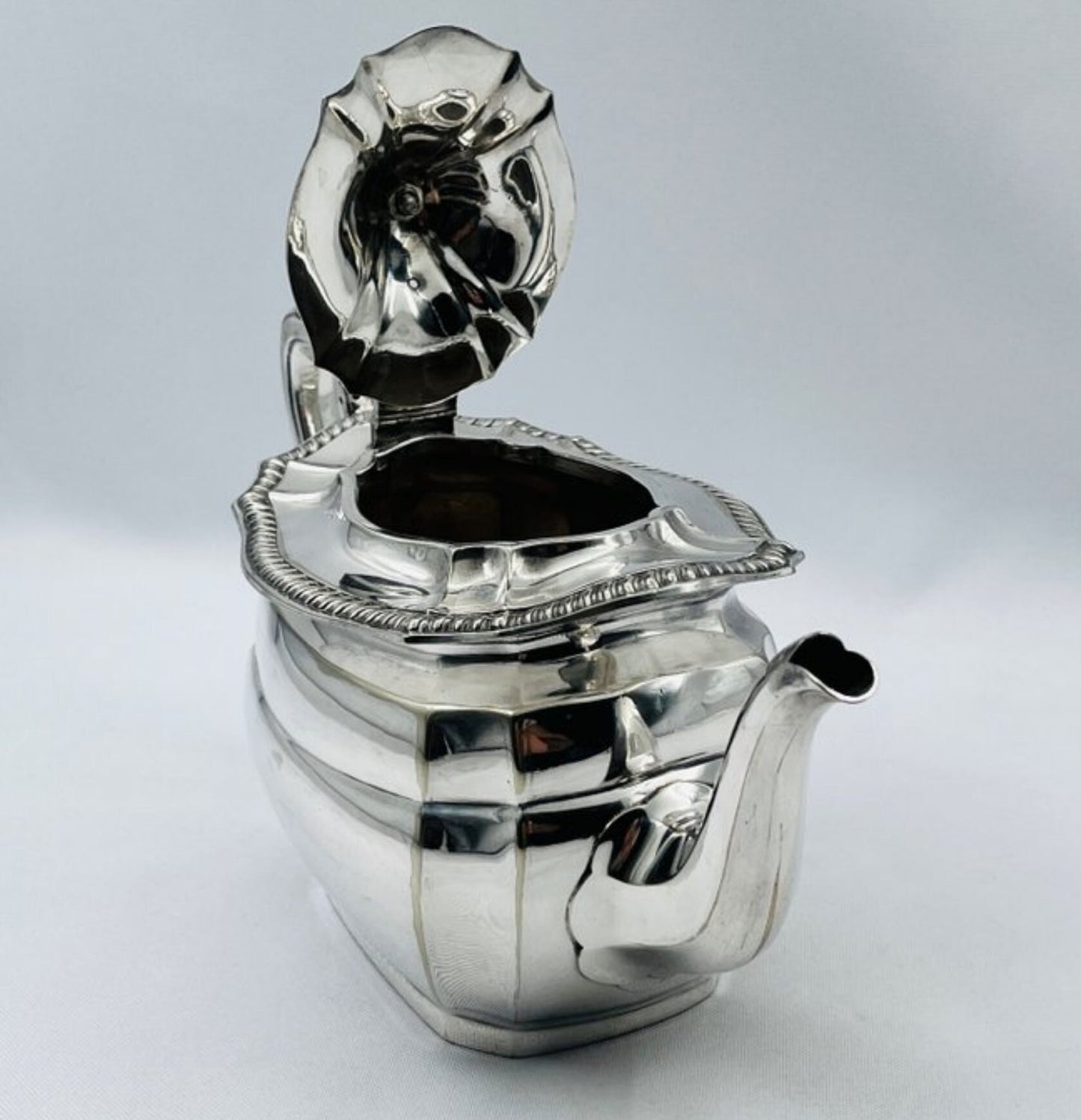 Silver Plated Victorian Tea Set est. 1900 Sheffield England by Walker & Hall T. Land Son