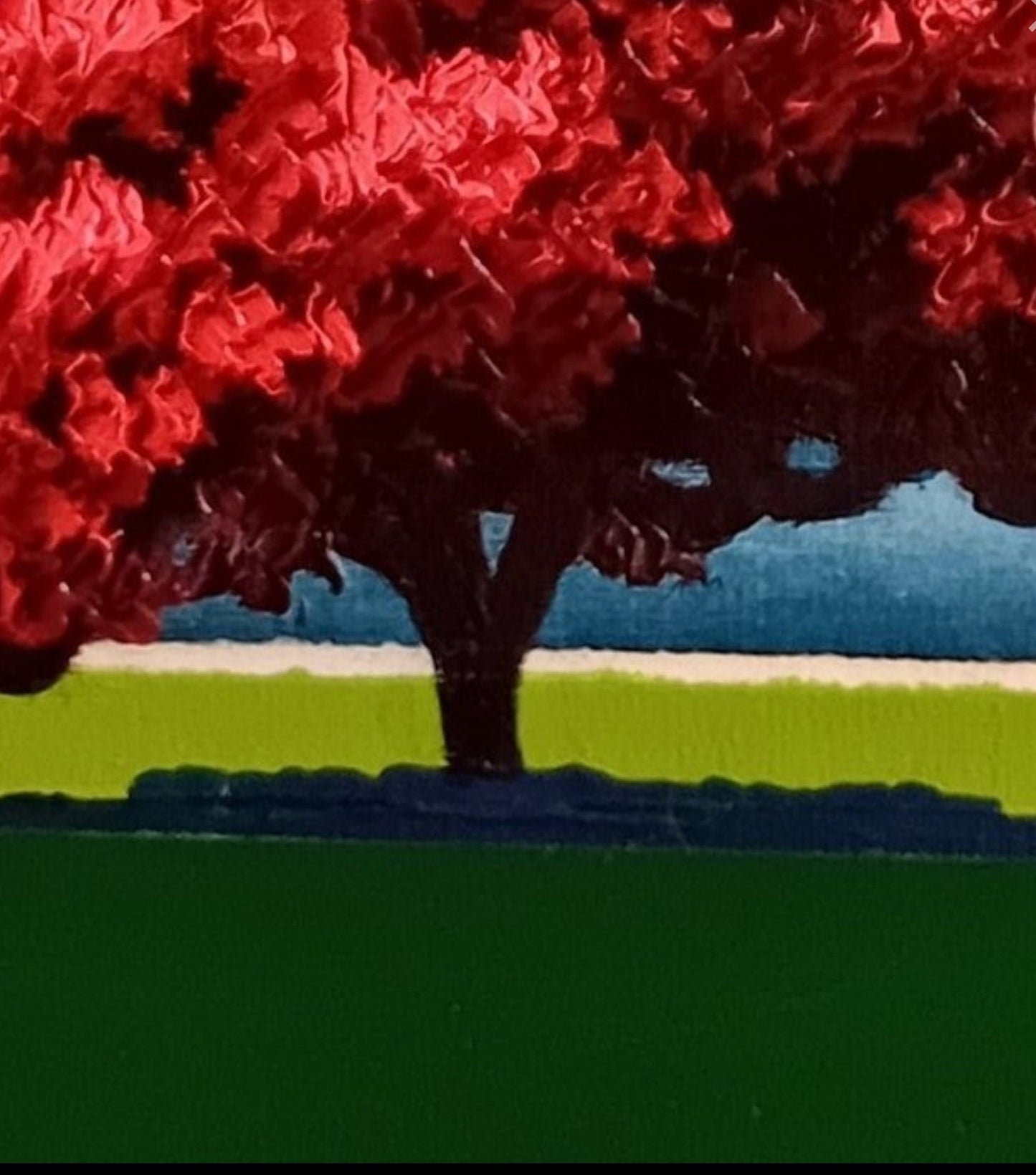 Signed •  Toni Cimino • Landscape • 2022 • 30cm x 30cm